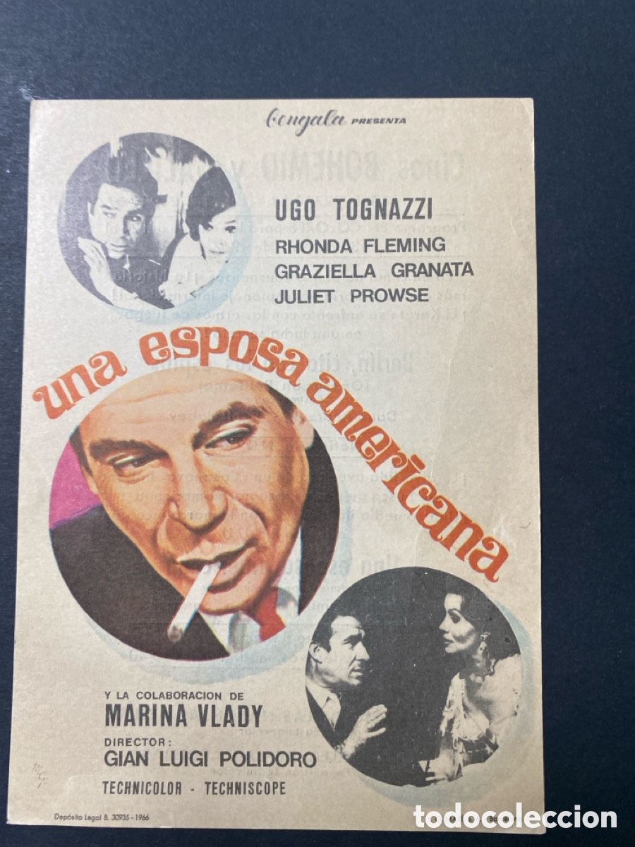 Cine: Programa de cine Una esposa americana