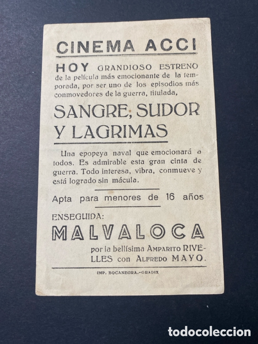 Cine: Programa de cine Sangre, sudor y l&aacute;grimas &ldquo; - Foto 2
