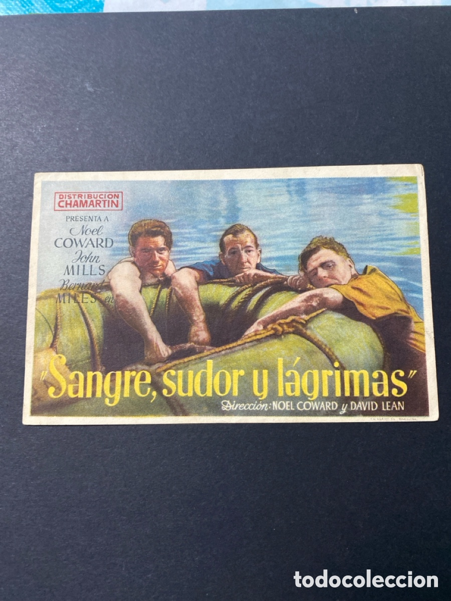 Cine: Programa de cine Sangre, sudor y l&aacute;grimas &ldquo;