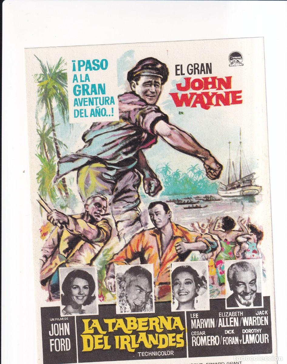 Cine: LA TABERNA DEL IRLANDES : JOHN WAYNE