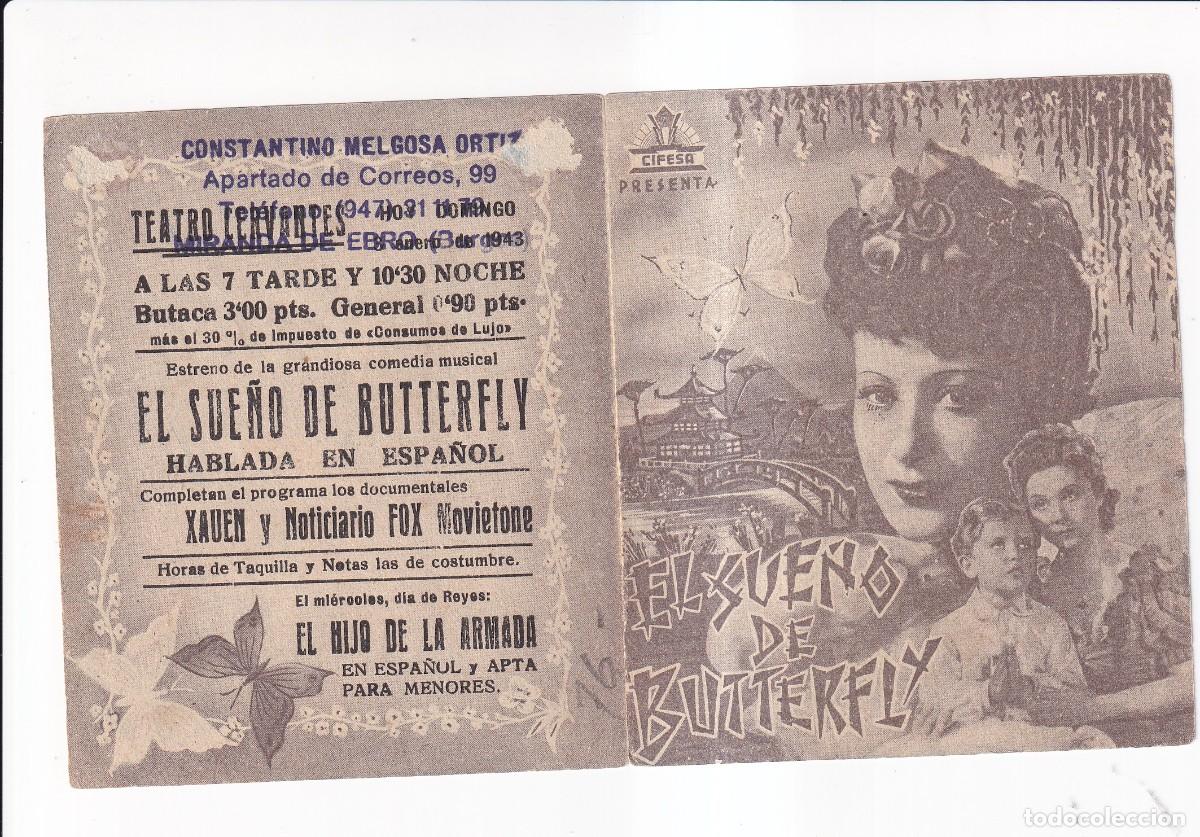 Cine: EL SUE&Ntilde;O DE BETTERFLY : MARIA CEBOTARI