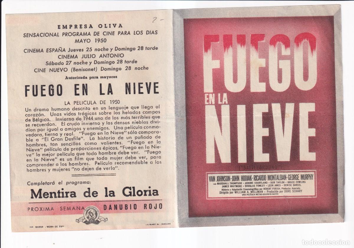 Cine: FUEGO EN LA NIEVE : VAN JOHSON