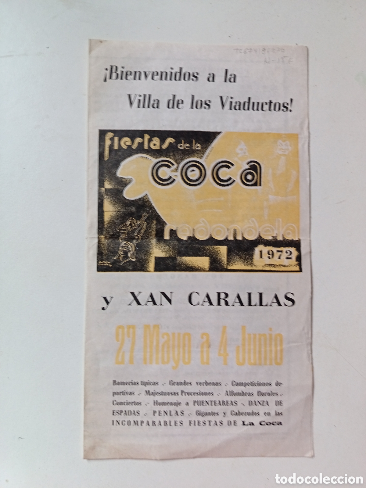 Cine: Programa Fiestas de la Coca, Redondela 1972