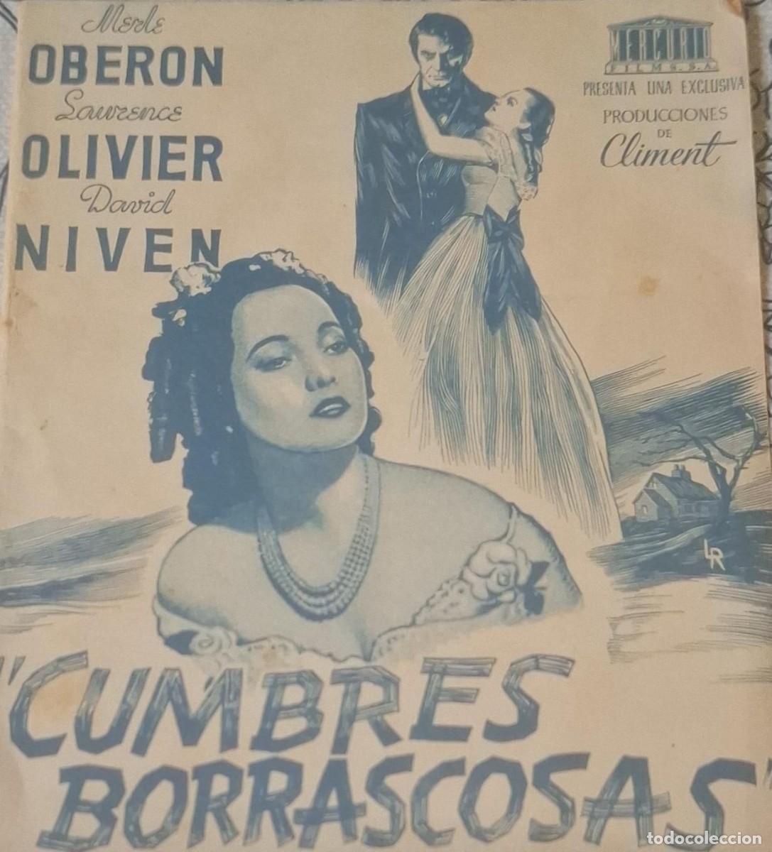 Cine: CUMBRES BORRASCOSAS - PROGRAMA DE CINE