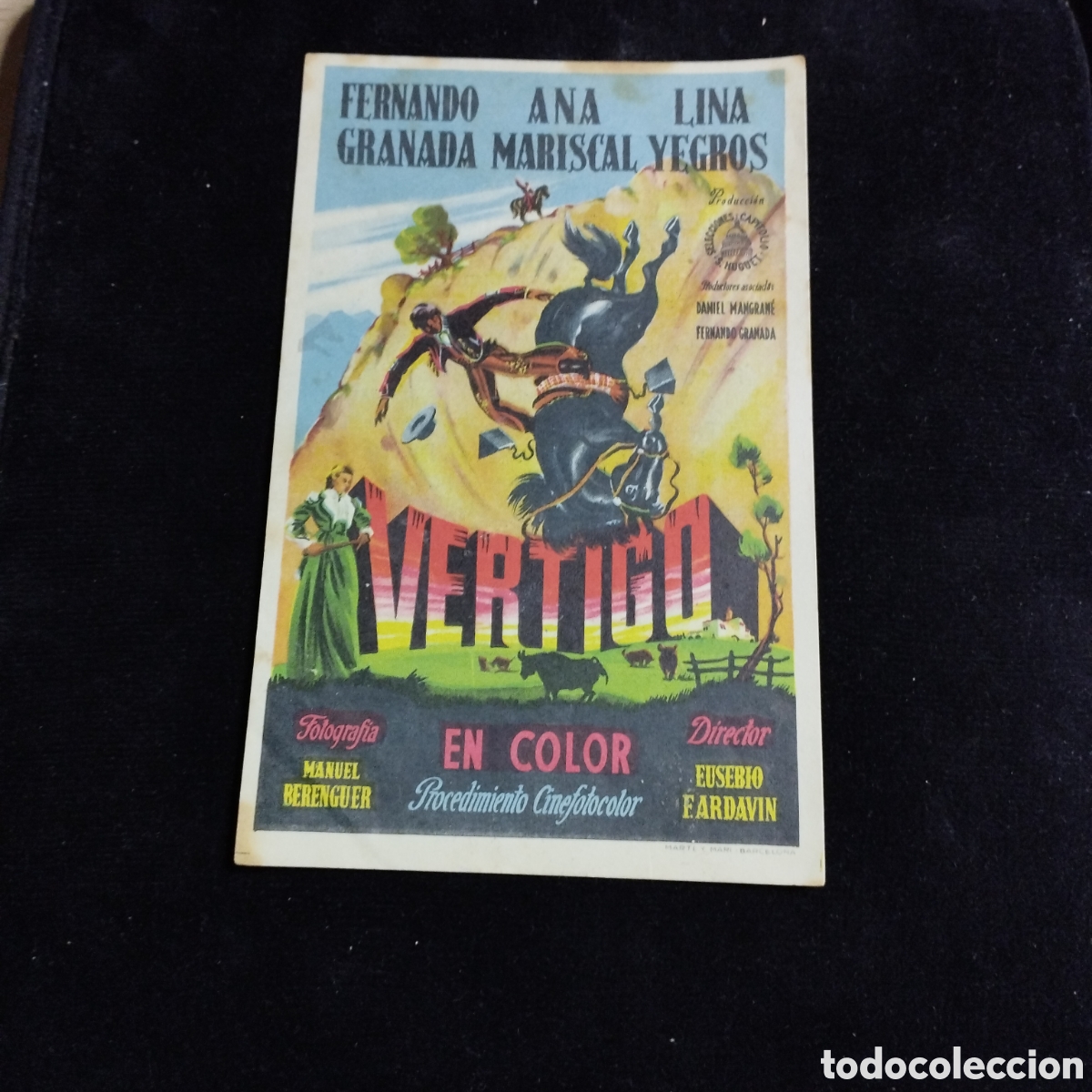 Cinema: Programa de cine, sencillo. V&eacute;rtigo. Fernando Granada. Ana Mariscal. Cine. Los Santos. Sax