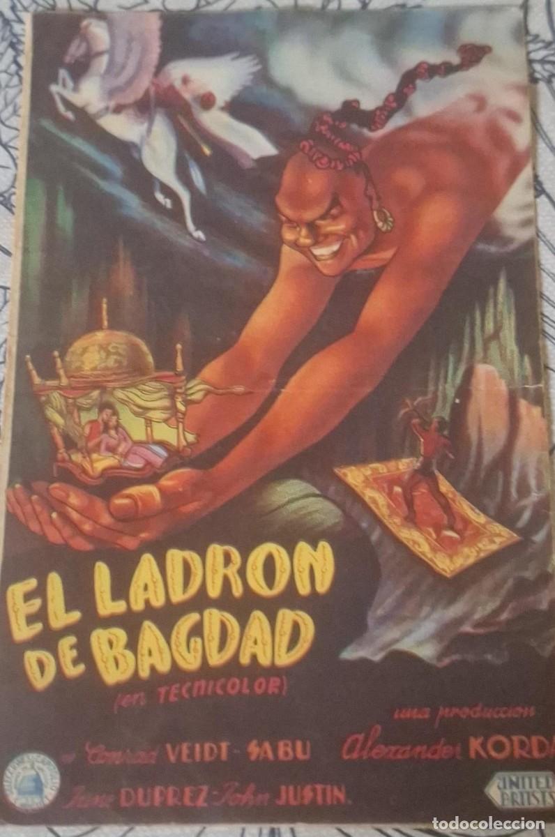 Cine: EL LADRON DE BAGDAD - PROGRAMA DE CINE