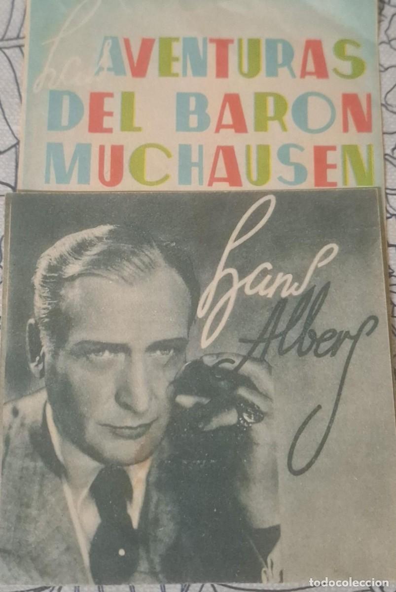 Cine: AVENTURAS DEL BARON MUCHAUSEN - PROGRAMA DE CINE