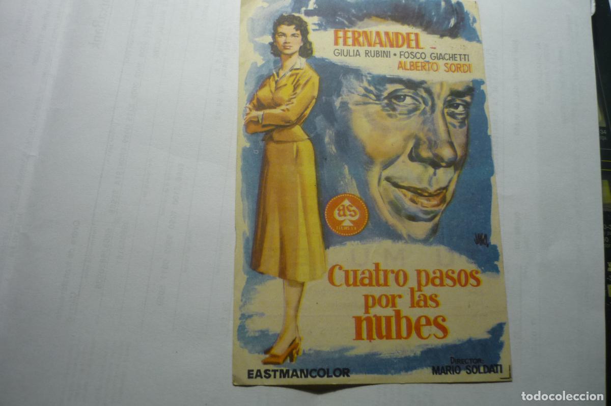 Cine: programa cuatro pasos por las nubes -fernandel publicidad
