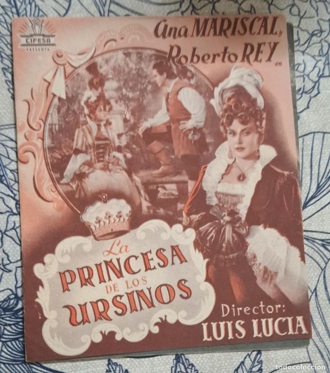Cine: LA PRINCESA DE LOS URSINOS - PROGRAMA DE CINE