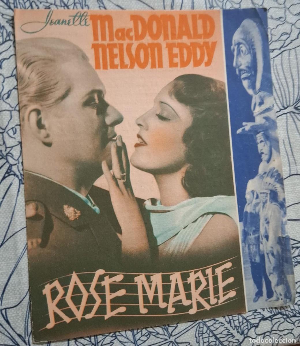 Cine: ROSE MARIE - PROGRAMA DE CINE
