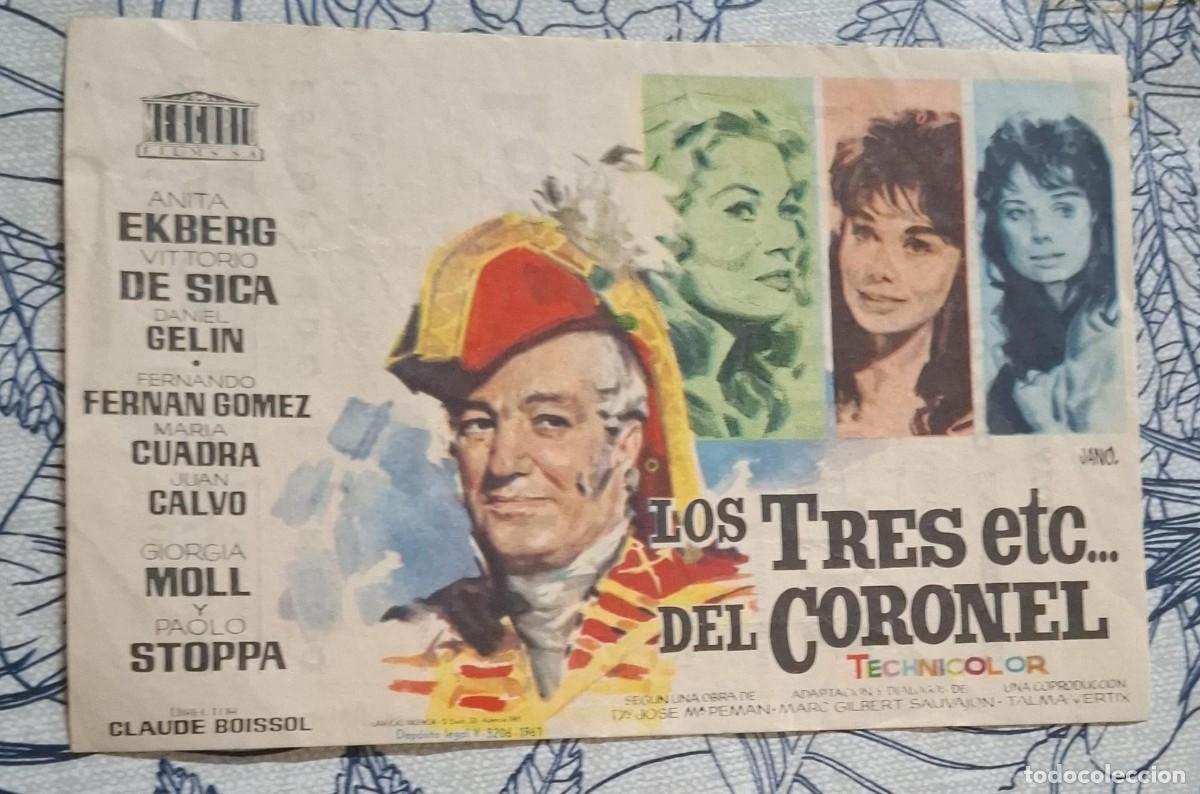 Cine: LOS TRES ETC... DEL CORONEL - PROGRAMA DE CINE