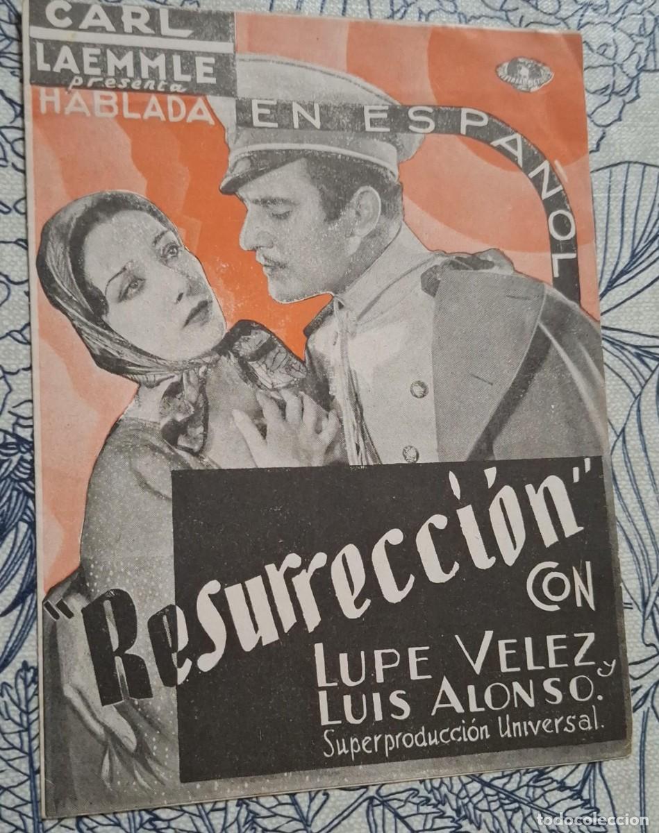 Cine: RESURRECCION - PROGRAMA DE CINE