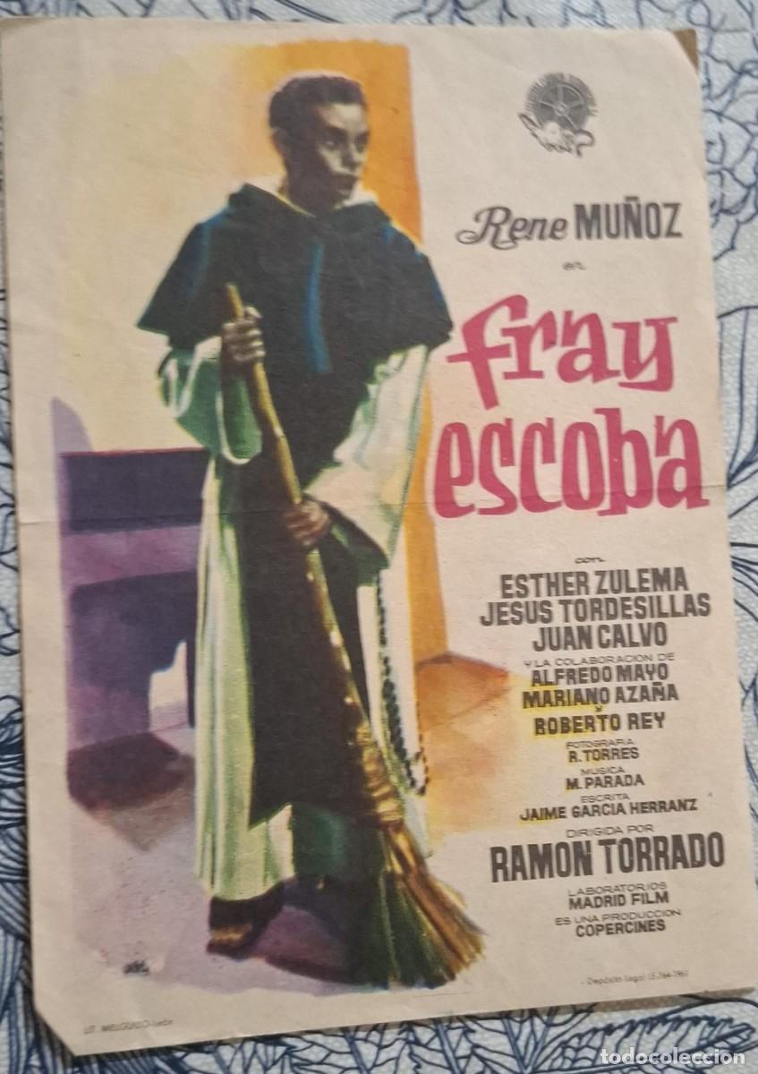Cine: FRAY ESCOBA - PROGRAMA DE CINE