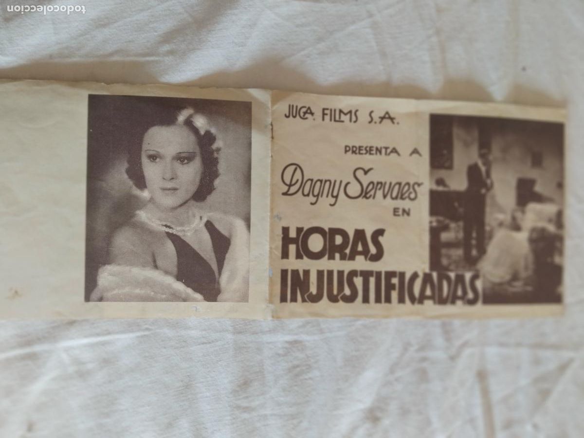 Cine: PROGRAMA DE CINE DOBLE HORAS INJUSTIFICADAS.