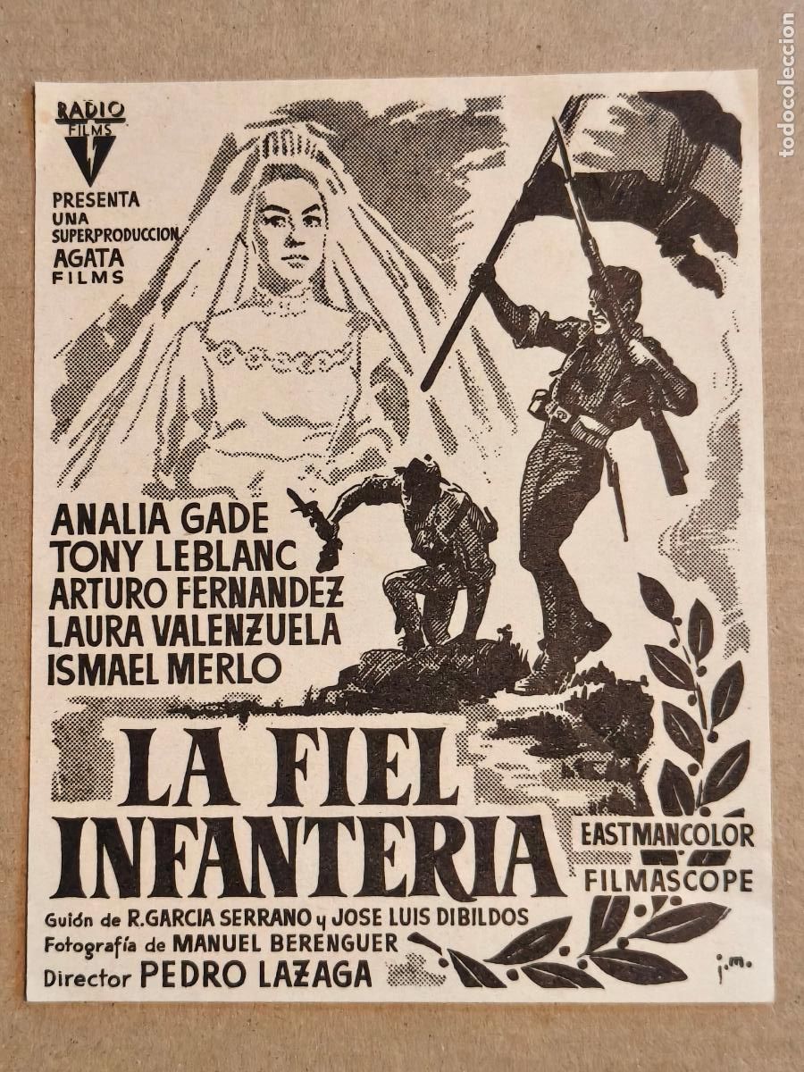 Cine: LA FIEL INFANTERIA PROGRAMA DE CINE