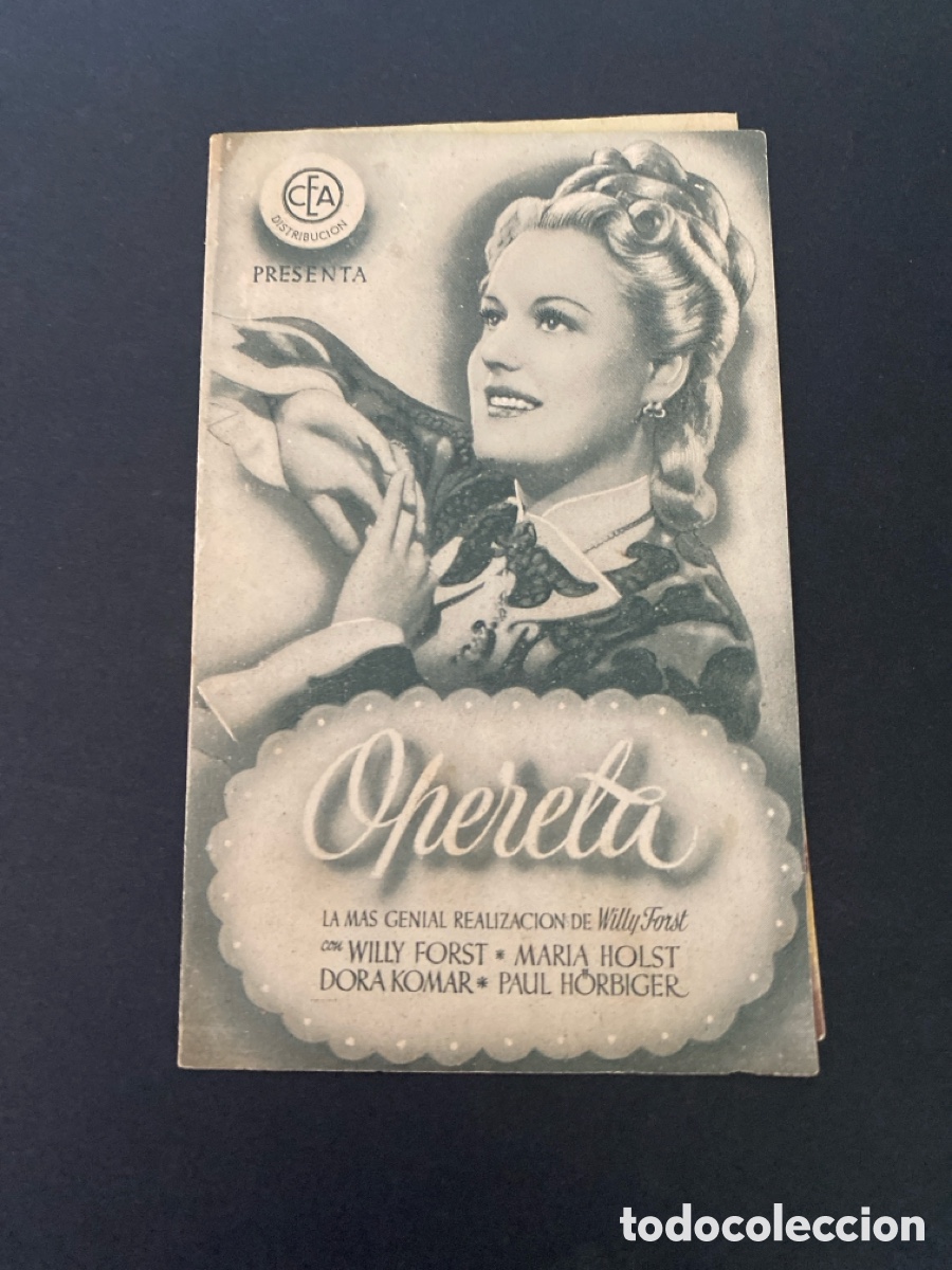 Cine: Programa de cine Opereta