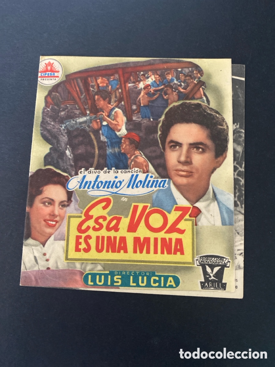 Cine: Programa de cine Esa voz es una mina