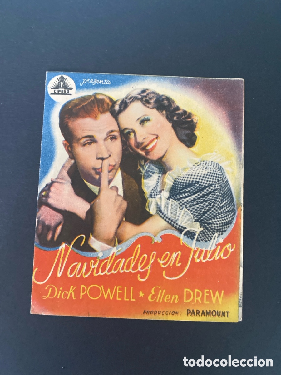 Cine: Programa de cine Navidades en Julio