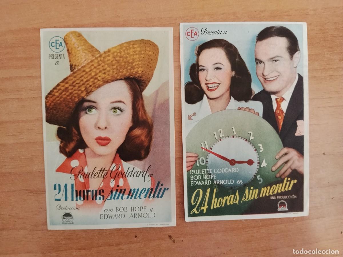 Cine: gris2-- PROGRAMA DE CINE ---24 HORAS SIN MENTIR ct