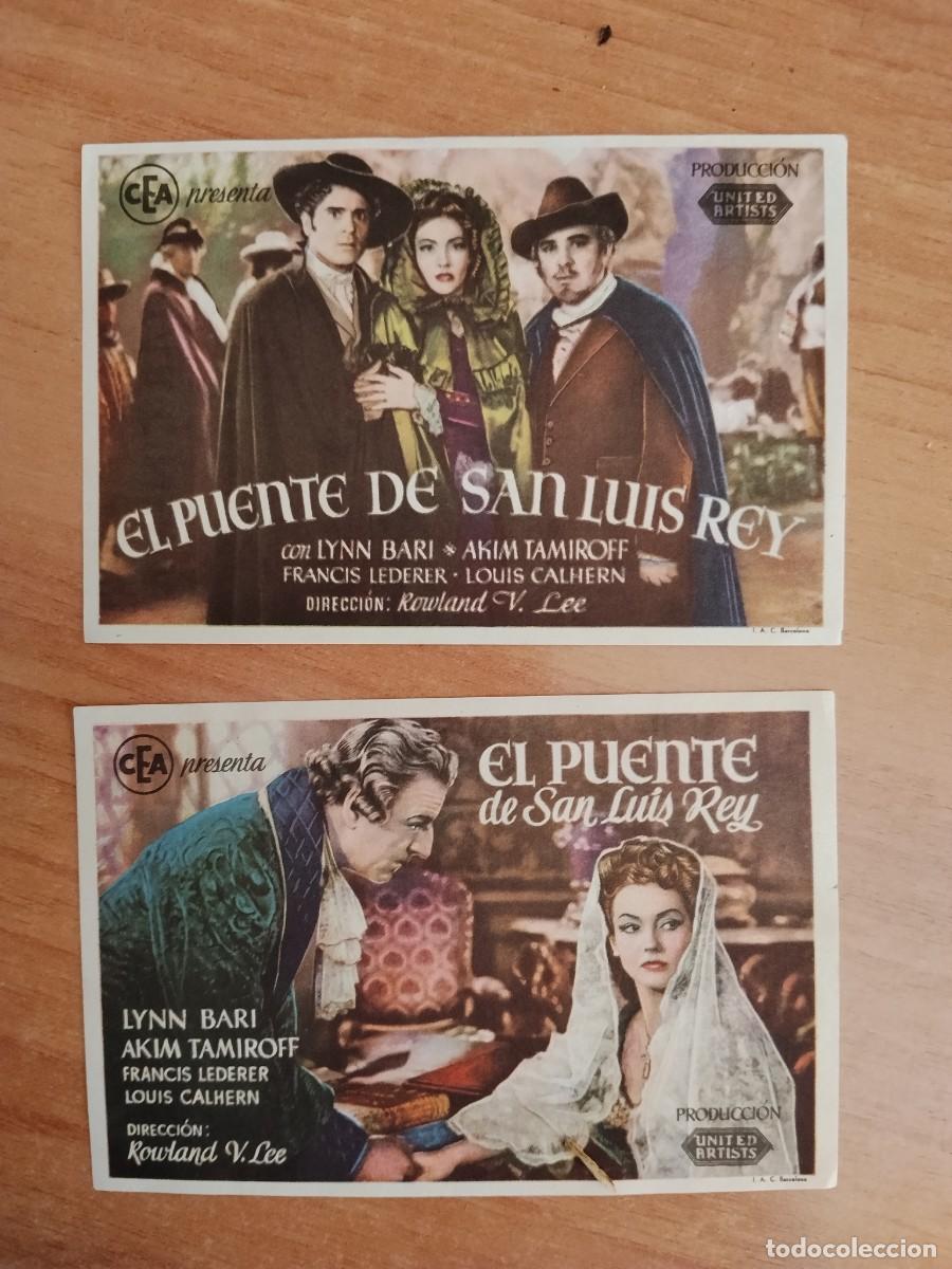 Cine: gris2-- PROGRAMA DE CINE ---EL PUENTE DE SAN LUIS REY ct