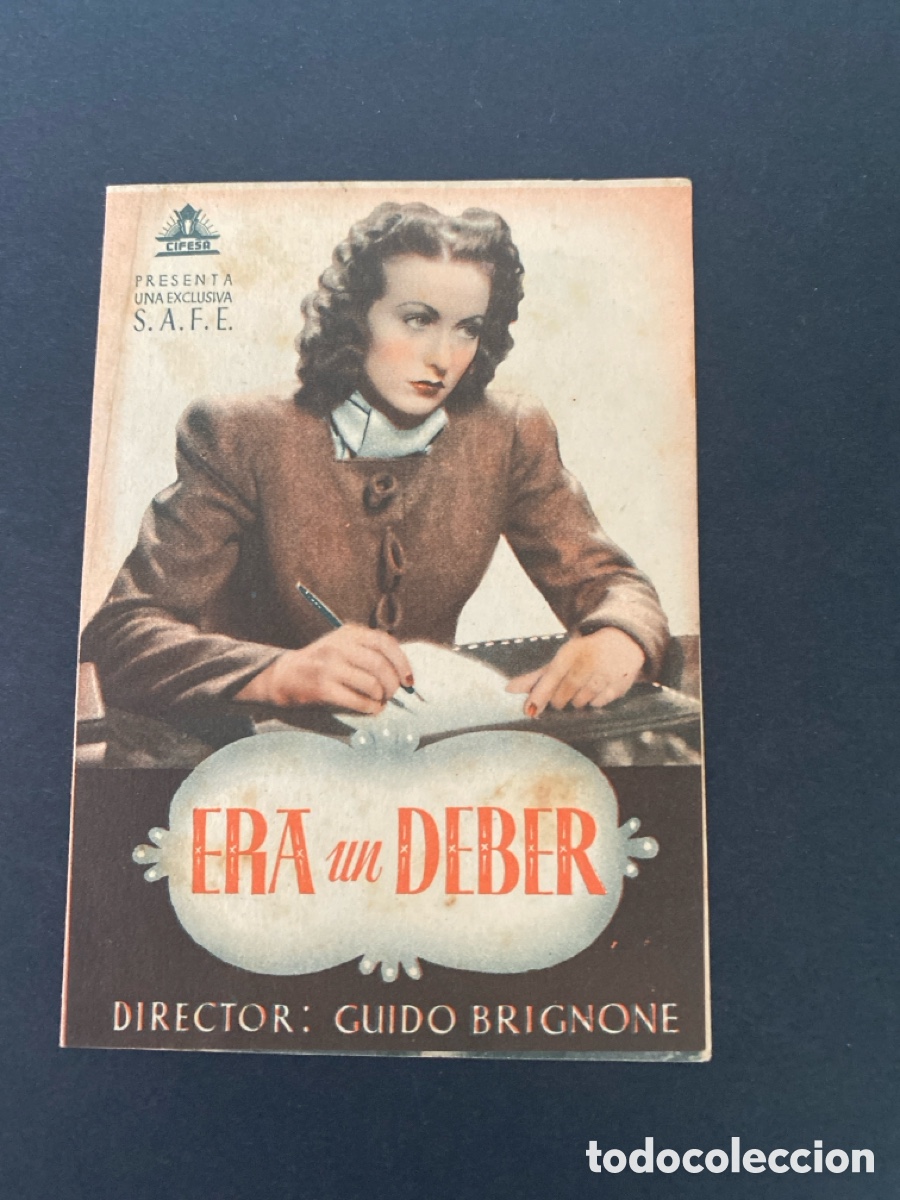 Cine: Programa de cine Era un deber