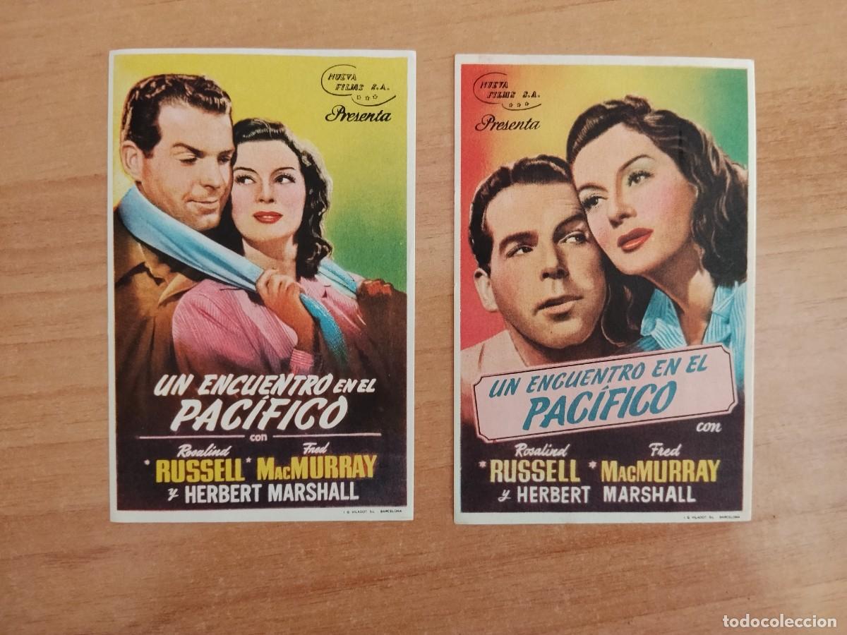 Cine: gris2-- PROGRAMA DE CINE ---UN ENCUENTRO EN EL PACIFICO