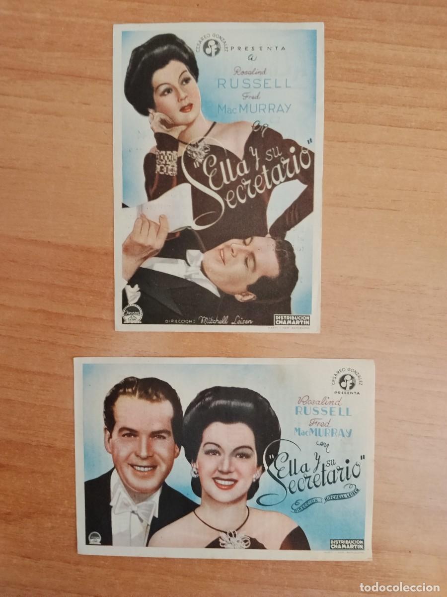 Cine: gris2-- PROGRAMA DE CINE ---ELLA Y SU SECRETARIO ct