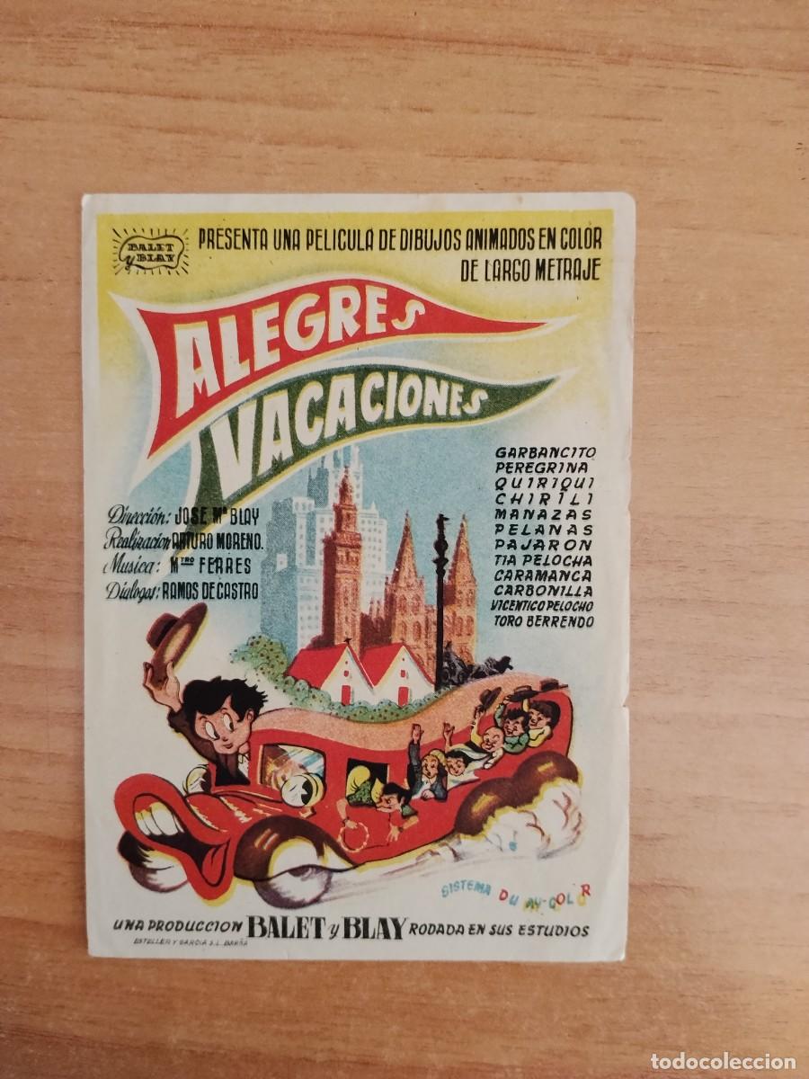 Cine: gris2-- PROGRAMA DE CINE --- ALEGRES VACACIONES