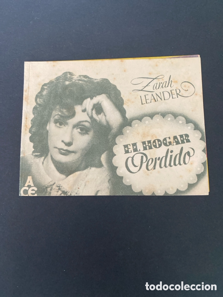 Cine: Programa de cine El hogar perdido