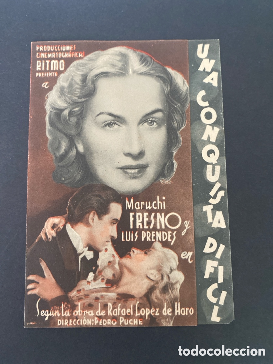 Cine: Programa de cine Una conquista dif&iacute;cil - Foto 1