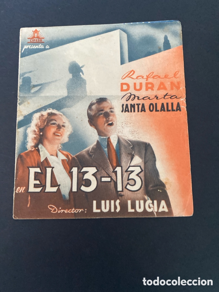 Cine: Programa de cine El 13-13