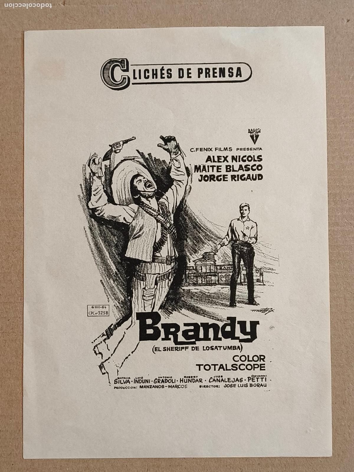 Cine: BRANDY PROGRAMA DE CINE