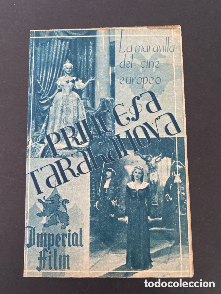 Cine: Programa de cine Princesa tarakanova