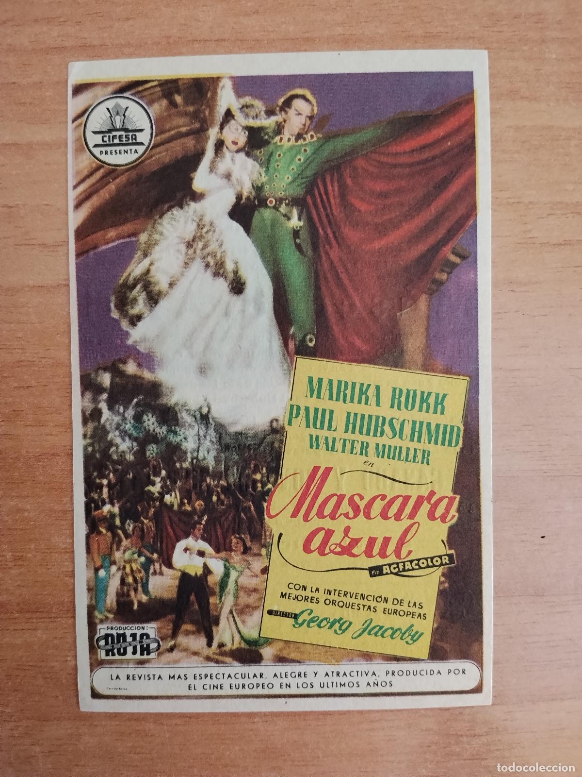 Cine: gris2-- PROGRAMA DE CINE ---MASCARA AZUL ct