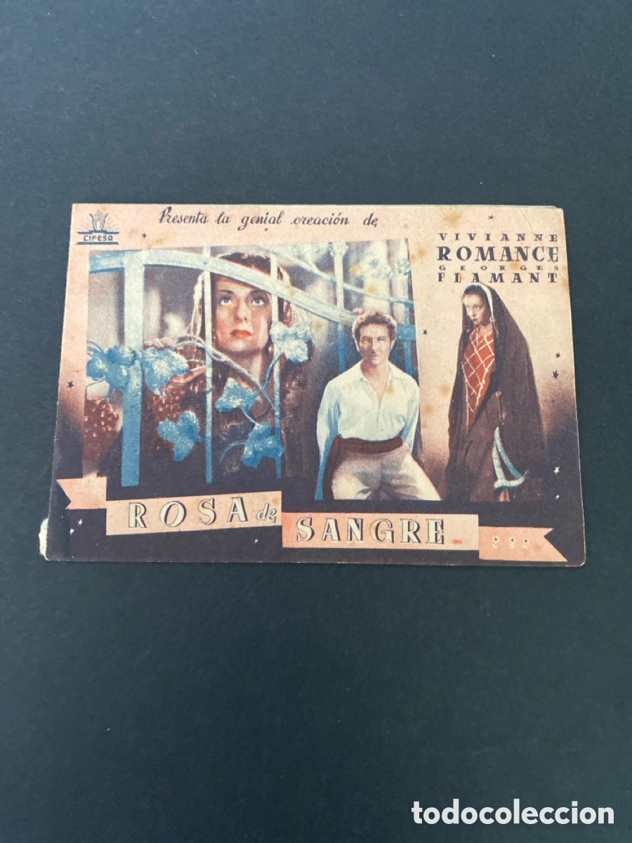 Cine: Programa de cine Rosa de sangre