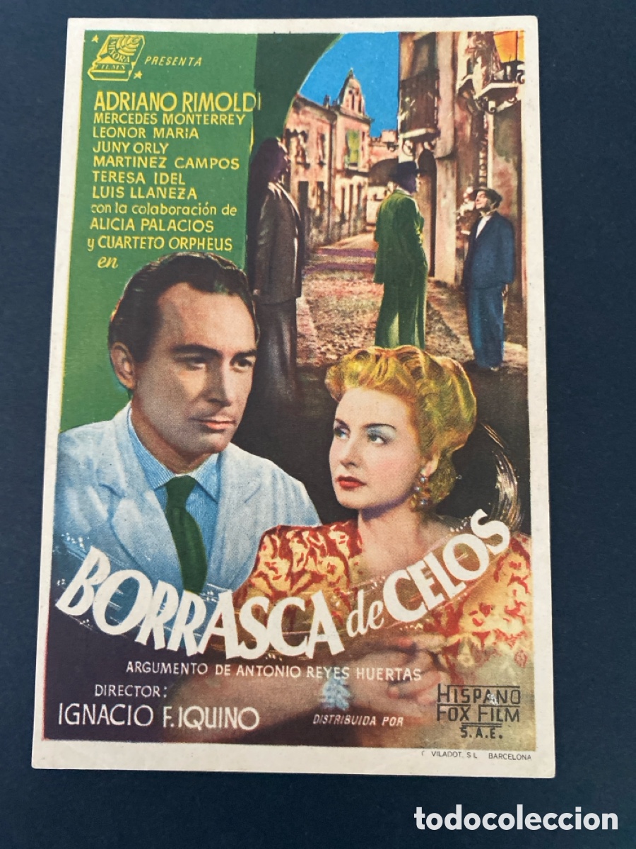Cine: Programa de cine Borrasca de celos