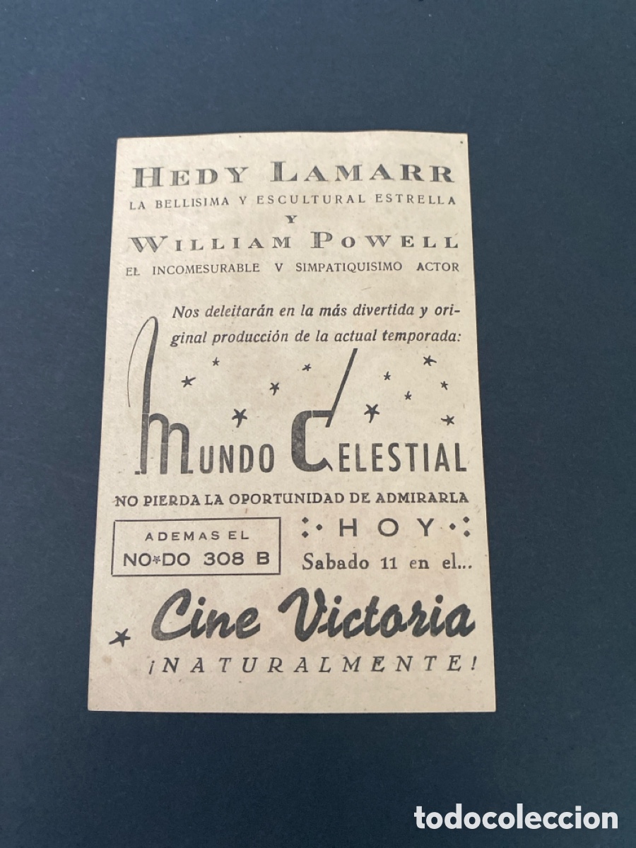 Cine: Programa de cine Mundo celestial - Foto 2