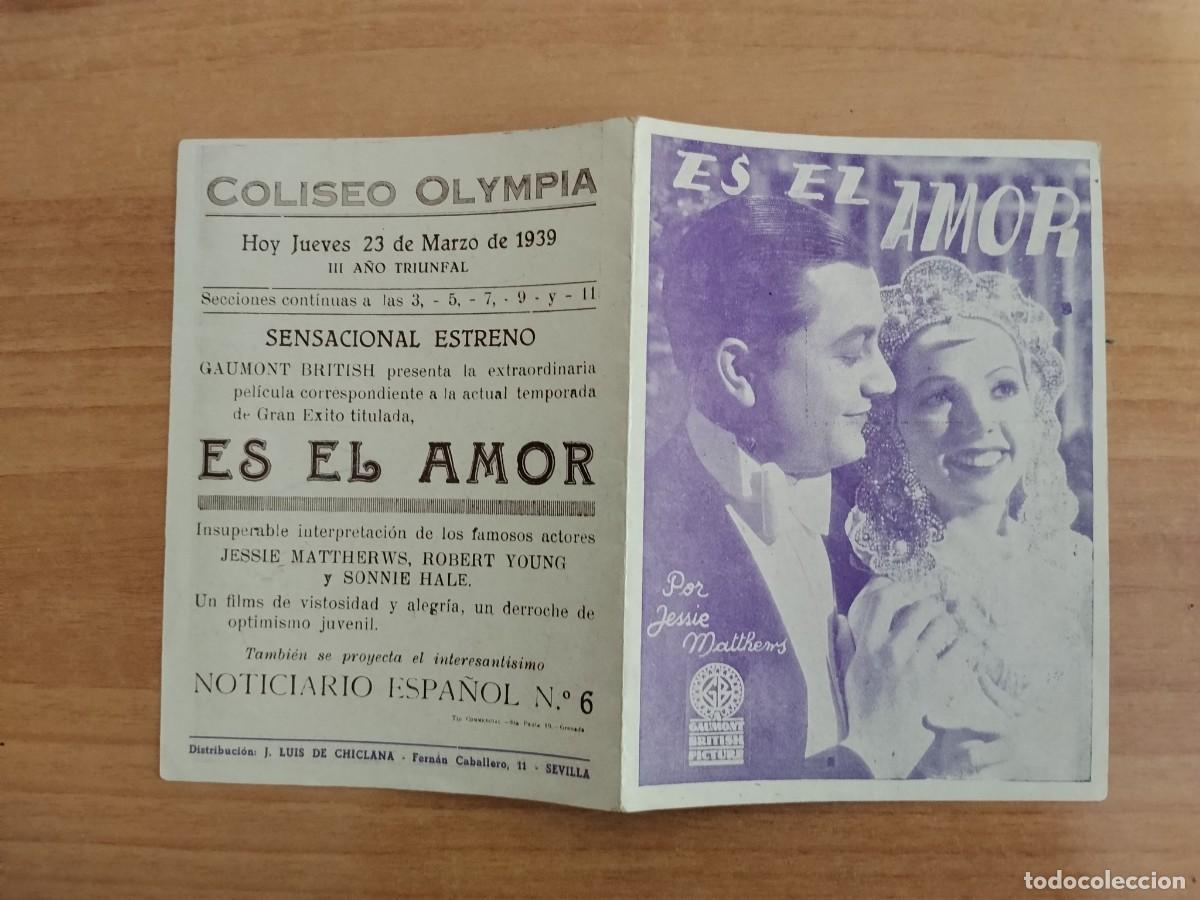 Cine: gris2-- PROGRAMA DE CINE ---ES EL AMOR