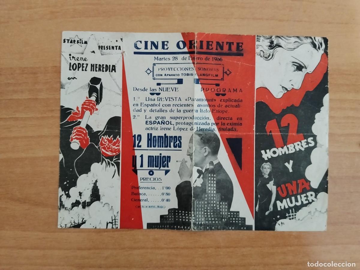 Cine: gris2-- PROGRAMA DE CINE ---12 HOMBRES Y UNA MUJER