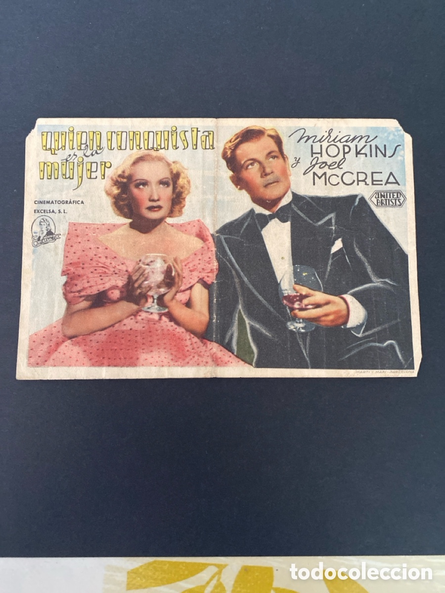 Cine: Programa de cine Quien conquista es la mujer