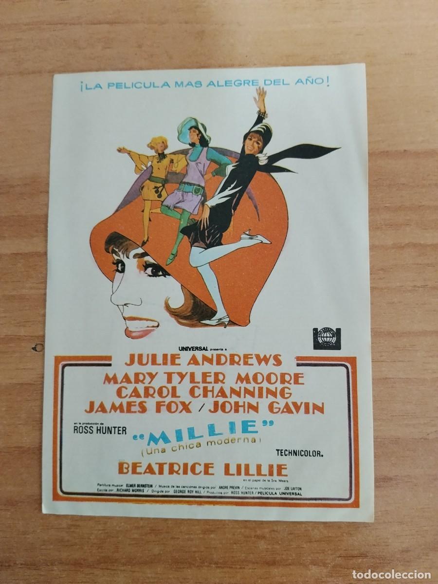 Cine: gris2-- PROGRAMA DE CINE ---MILLIE