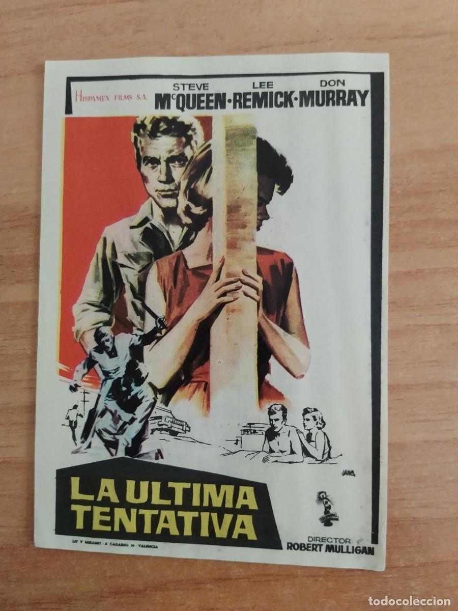 Cine: gris2-- PROGRAMA DE CINE ---LA ULTIMA TENTATIVA