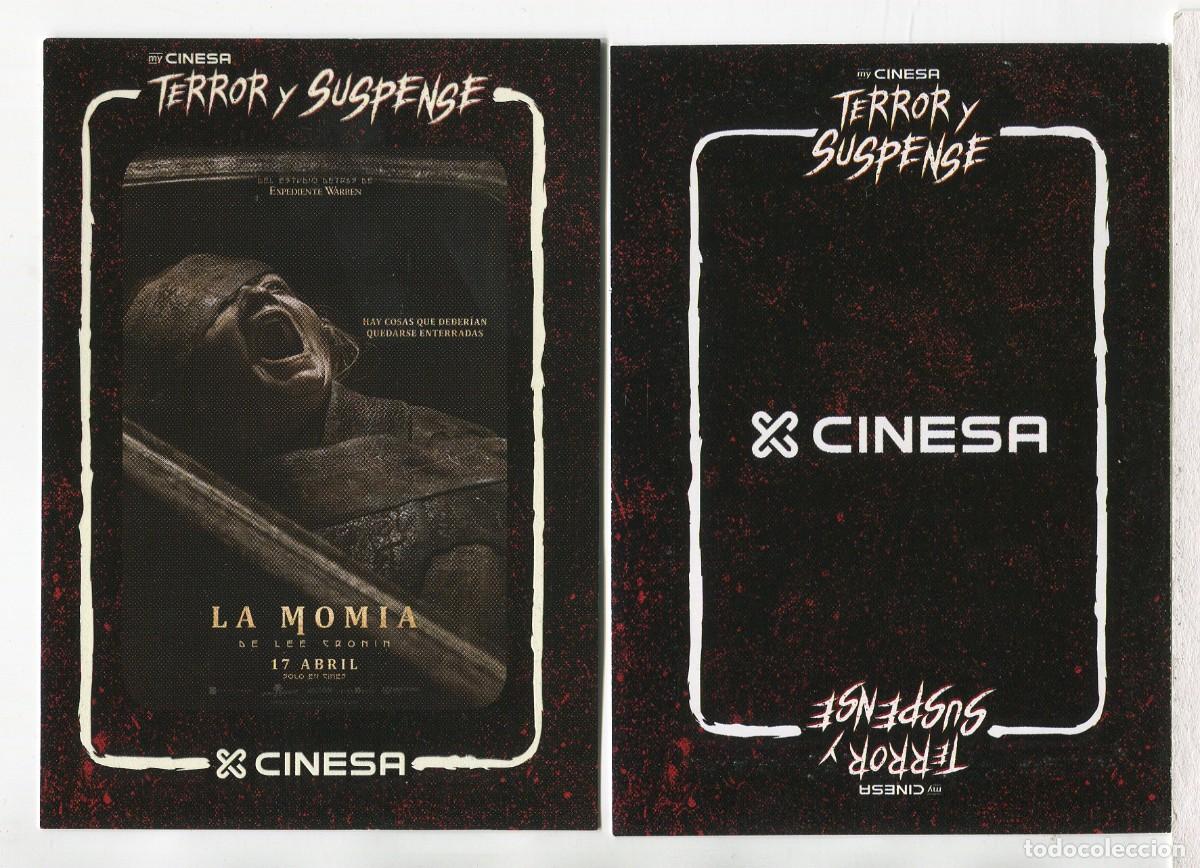 Cine: LA MOMIA, de Lee Cronin. 10,5 X 15 cms.