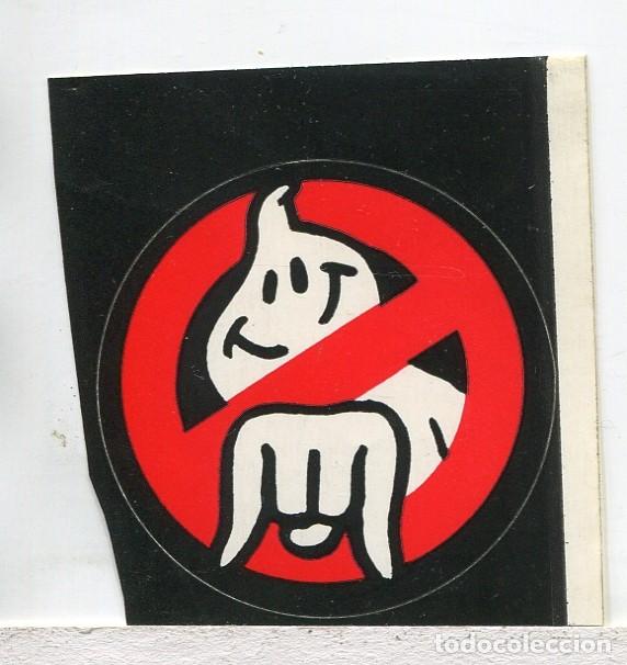 Cine: LOS CAZAFANTASMAS, con Bill Murray. 5,5 X 5,5 cms.PEGATINA.