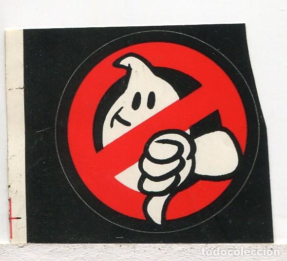 Cine: LOS CAZAFANTASMAS, con Bill Murray. 5,5 X 5,5 cms.PEGATINA.