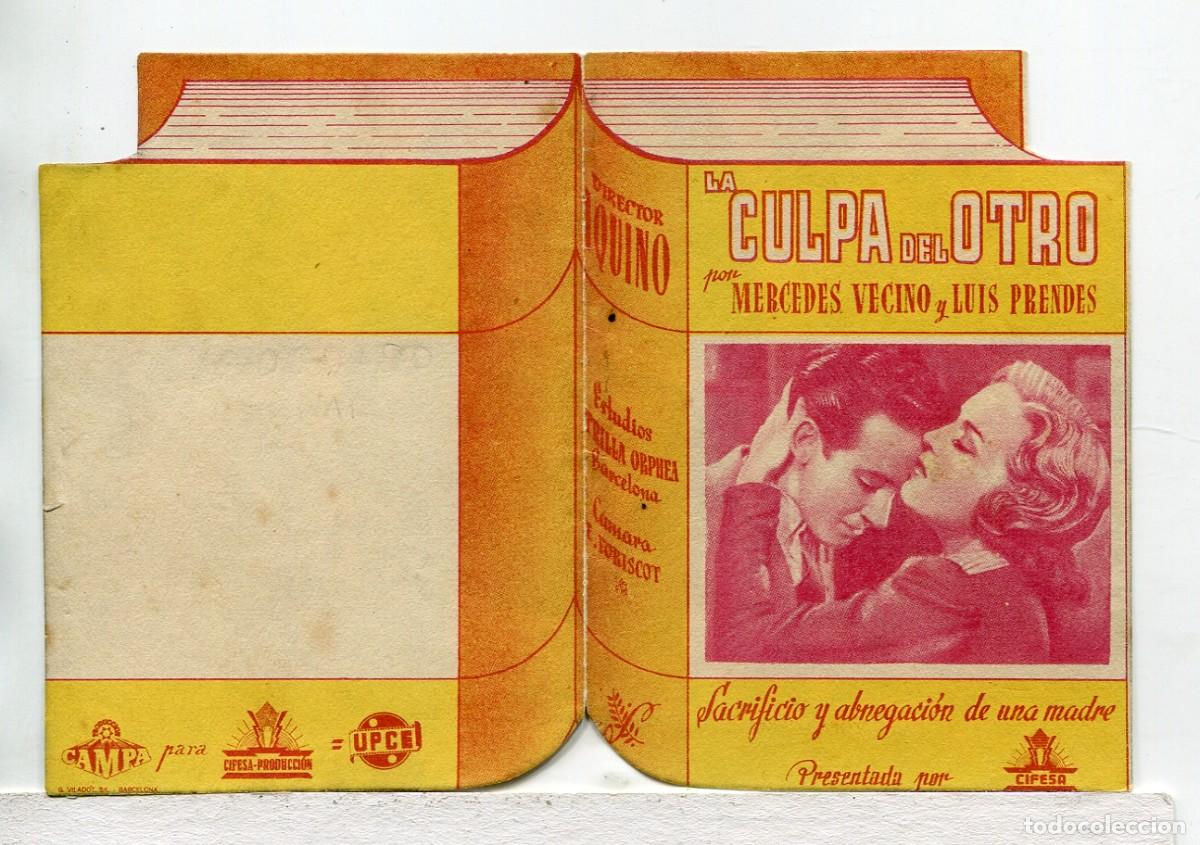 Cine: LA CULPA DEL OTRO, con Mercedes Vecino.