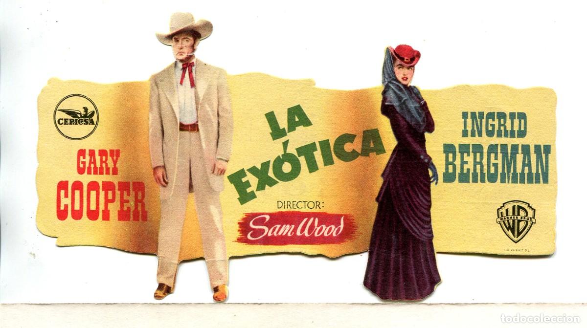 Cine: LA EXOTICA, con Gary Cooper.