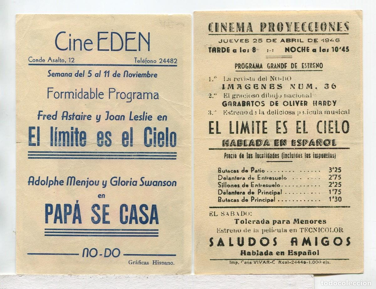 Cine: EL L&Iacute;MITE ES EL CIELO, con Fred Astaire. - Foto 2