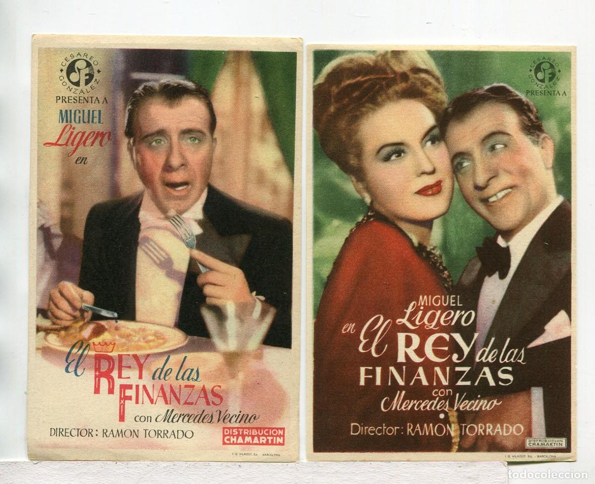 Cine: EL REY DE LAS FINANCIAS, con Miguel Ligero.