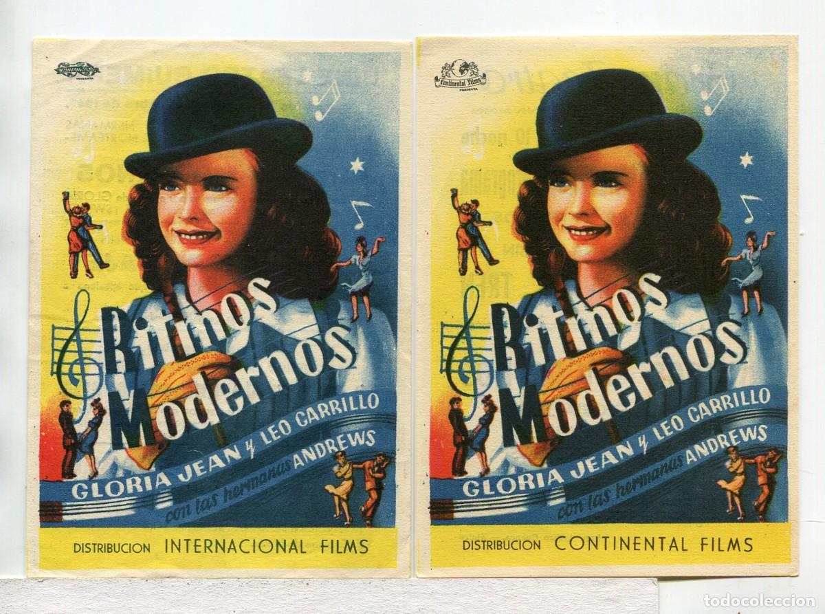 Cine: RITMOS MODERNOS, con Gloria Jean.